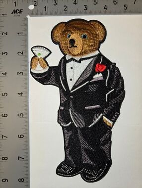 Polo Ralph Lauren Patches Tuxedo Bear Patch